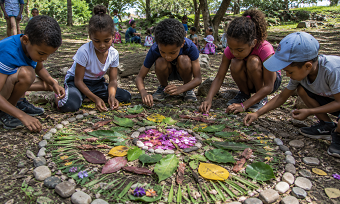 EPHEM'ART | Quand le Land Art se met au service de la coopération