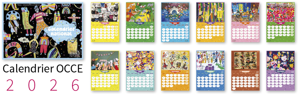 Les calendrier OCCE 2026
