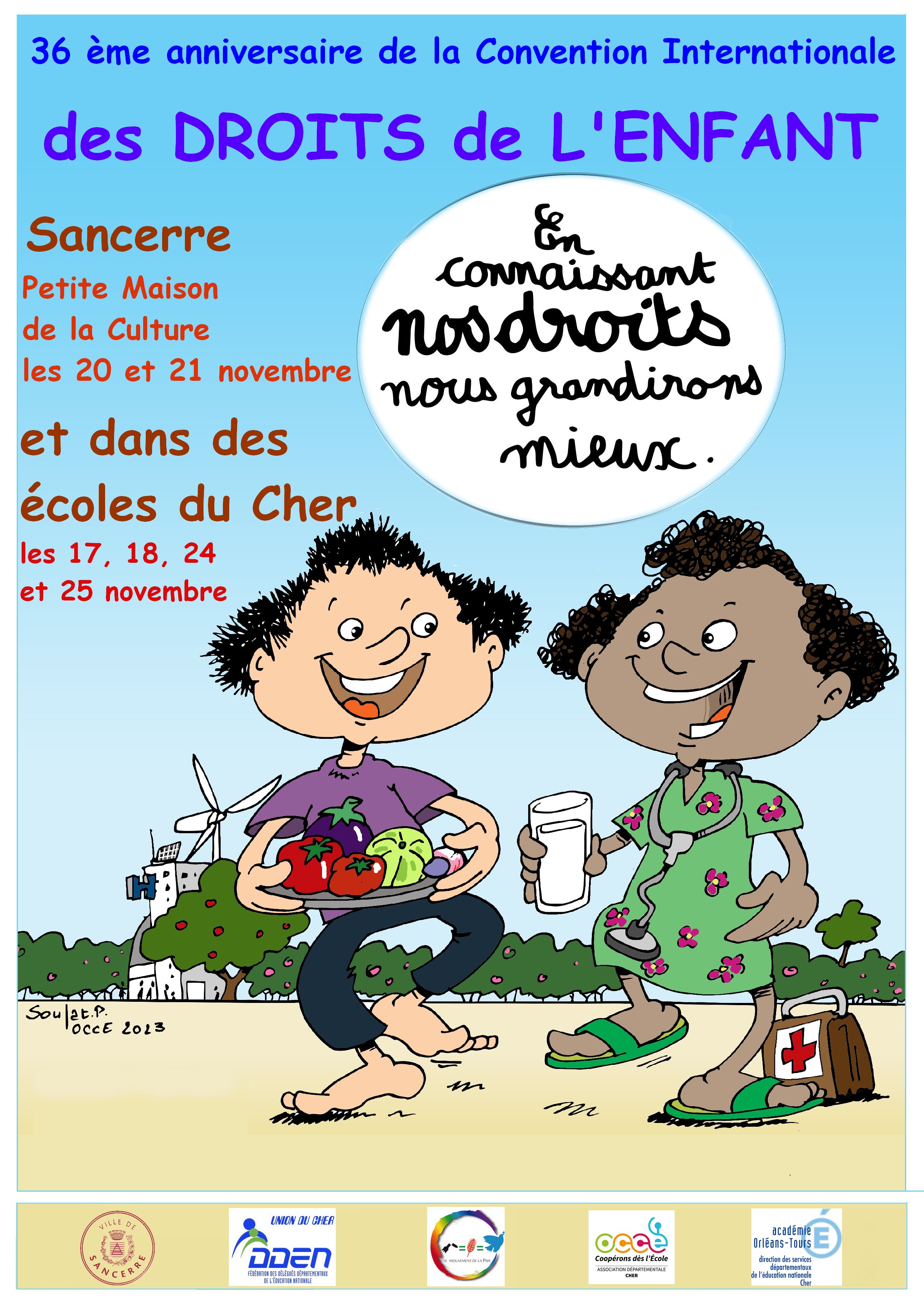 "En connaissant nos droits, nous grandirons mieux"