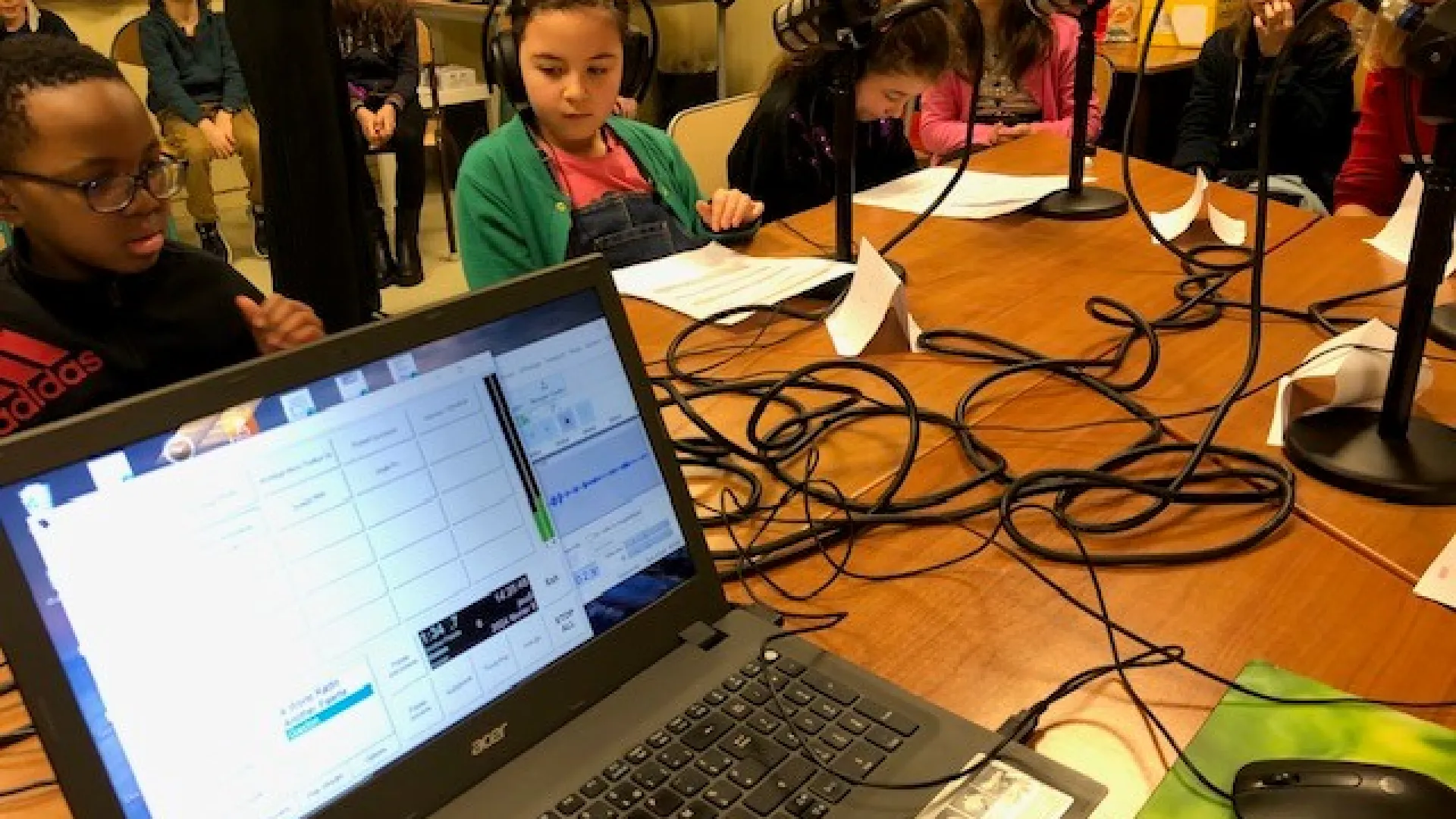 Apprentis reporters